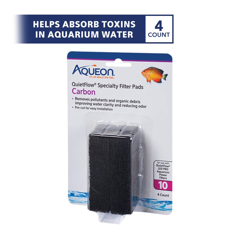 Aqueon Replacement Specialty Filter Pads Carbon 10 - Image 2